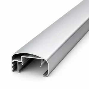 Perfil pasamanos de aluminio para barandilla de cristal