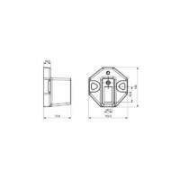 Pie Barandilla 40x20 Impr. Marina