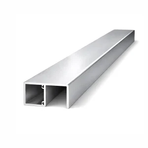 Perfil pasamanos minimalista para barandilla de cristal